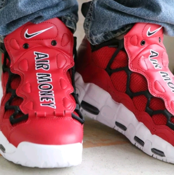 Nike Other - NEW Nike Air Money red&black sneakers